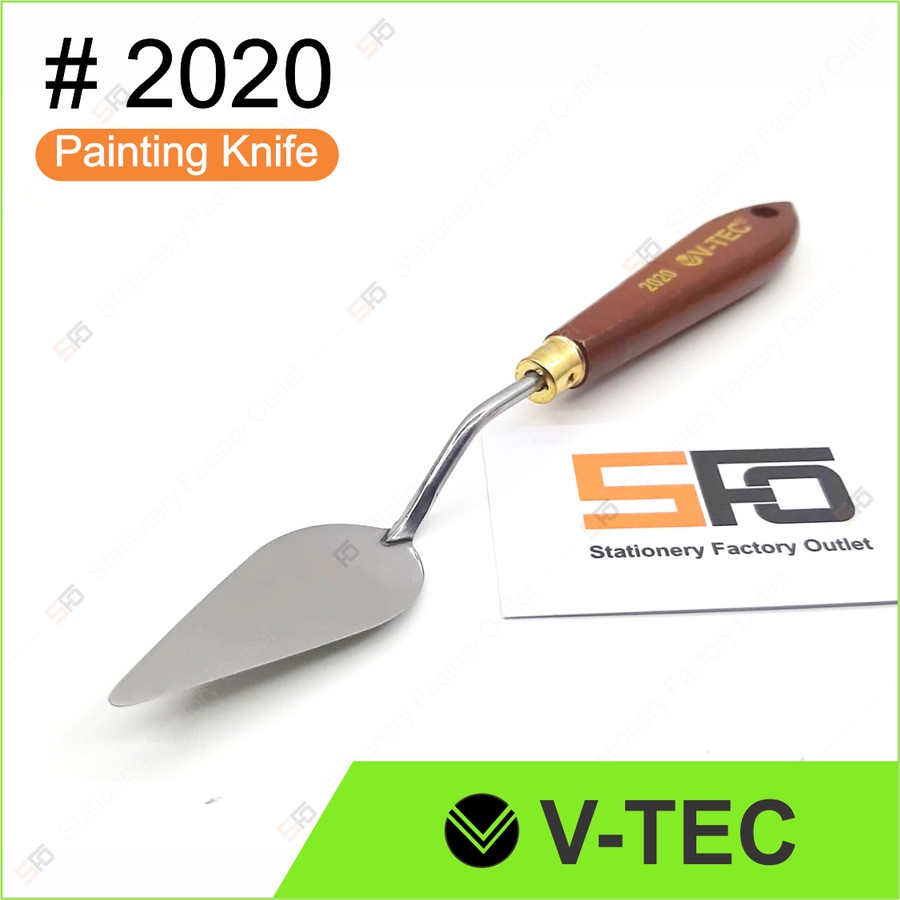 

Painting Knife V-Tec Satuan - Pisau Palet Lukis No. 2020