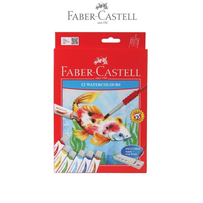 

Faber-Castell Watercolour tube 12 ml - 12 colours