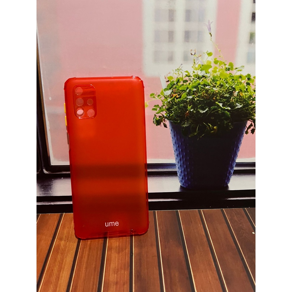 SAMSUNG GALAXY M51 CASE SILIKON UME TPU MATTE RAINBOW UNIQUE