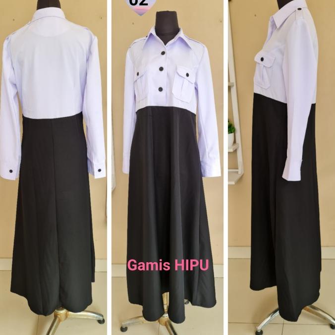 Gamis Blazer Pns Guru Kantor Terbaru