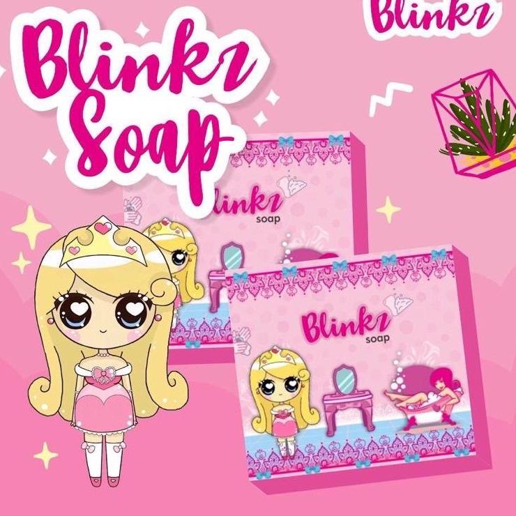 [KODE 1920] [READY STOCK] BLINKZ SOAP BPOM | PINKY SOAP BY GLOWBE BEAUTY | COLLAMILK SOAP