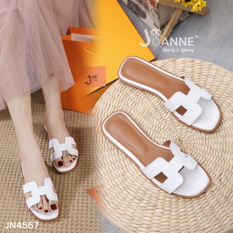 [ORIGINAL] JOANNE Premium Slipper Sandals Wanita #JN4567