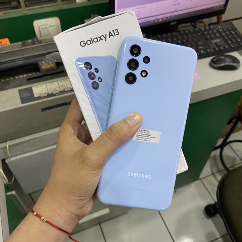Samsung A13 6/128gb Second Bekas Pakai Normal Fullset Resmi Original