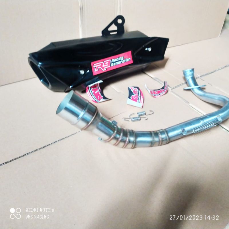 Knalpot racing r9 misano adv150 pcx150 vario150 pcx160 150