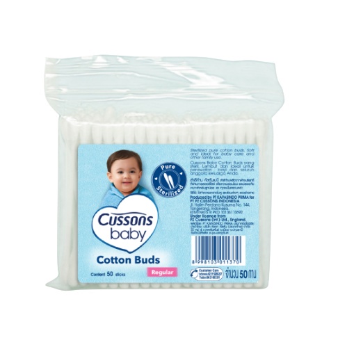 Cussons Baby Cotton Bud Reguler / Extra Fine 50s 100s | Pembersih Korek Kuping Bayi Cusson