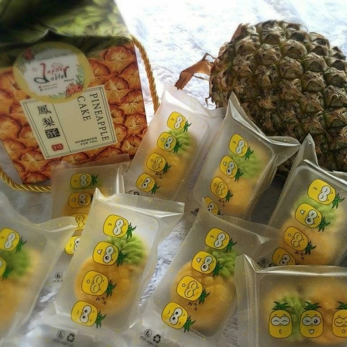 PREMIUM TAIWANESE PINEAPPLE CAKE / NASTAR TAIWAN / NASTAR BENTUK NANAS