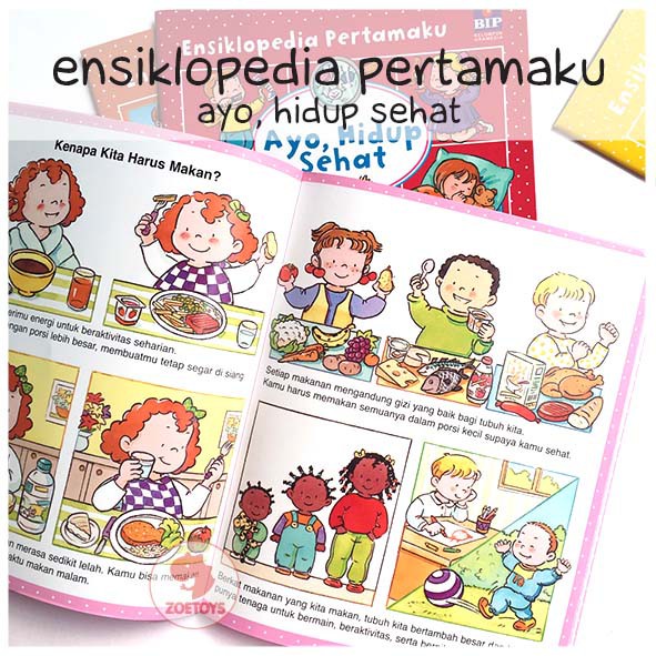 Zoetoys Ensiklopedia Pertamaku Sopan Santun Ayo Hidup Sehat Manners | Buku Anak BIP Gramedia