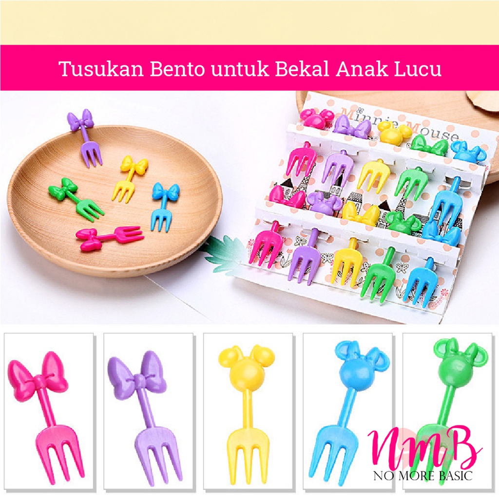 Tusukan Bento Untuk Bekal Anak Lucu Bento Stick Untuk Bekal Makan Siang Anak