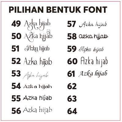 [MINIMAL 30PCS] Label akrilik mirror Gold