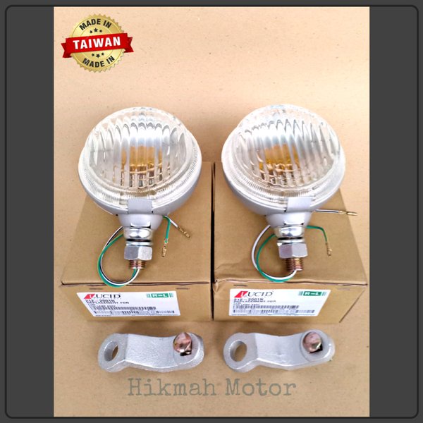 SATU SET Foglamp dan Bracket Fog Lamp atau Lamp Assembly Fog n Bracket Toyota Landcruiser Hardtop FJ