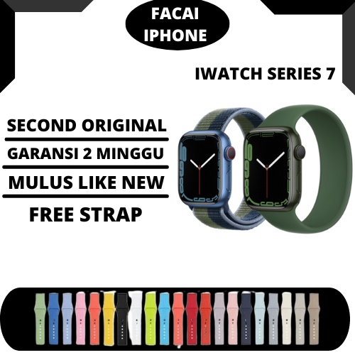 IWATCH SERIES 7 41 MM 45 MM SECOND LIKE NEW