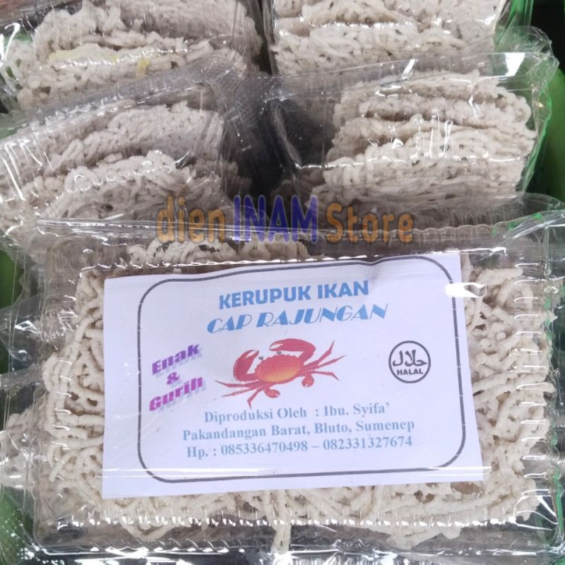 

Kerupuk Ikan Rajungan