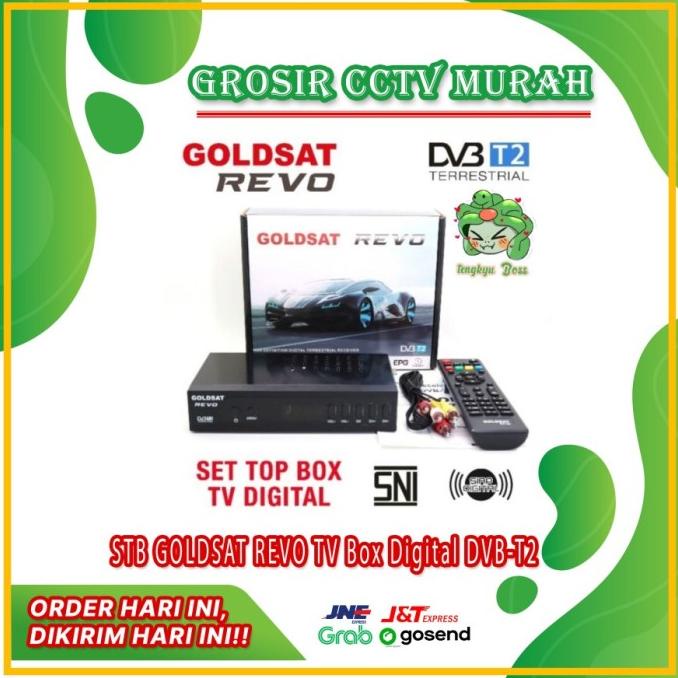 Decoder TV Box Digital GOLDSAT REVO DVB-T2