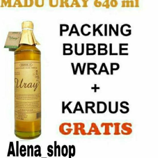 

◙ uray 640ml besar (875 gram) lebah hutan raw forest honey ▲