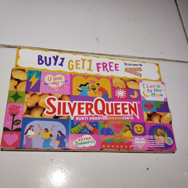 

silverqueen buy1get1 free