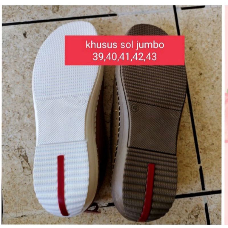 Sepatu kickers wanita kulit asli murah slip on. kode Rosi 03