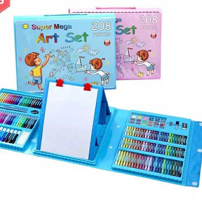 

Hot マ WY Crayon Set 208pcs / Krayon Mewarnai Anak 208pcs / Pensil Warna Set 208pcs