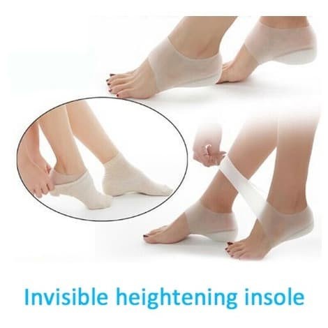 

~@~@~@~@] Insole silicone heel peninggi badan