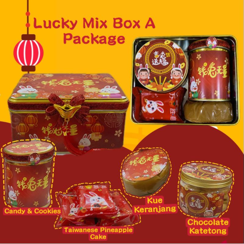 

Imlek hampers/hampers CNY Lucky mix