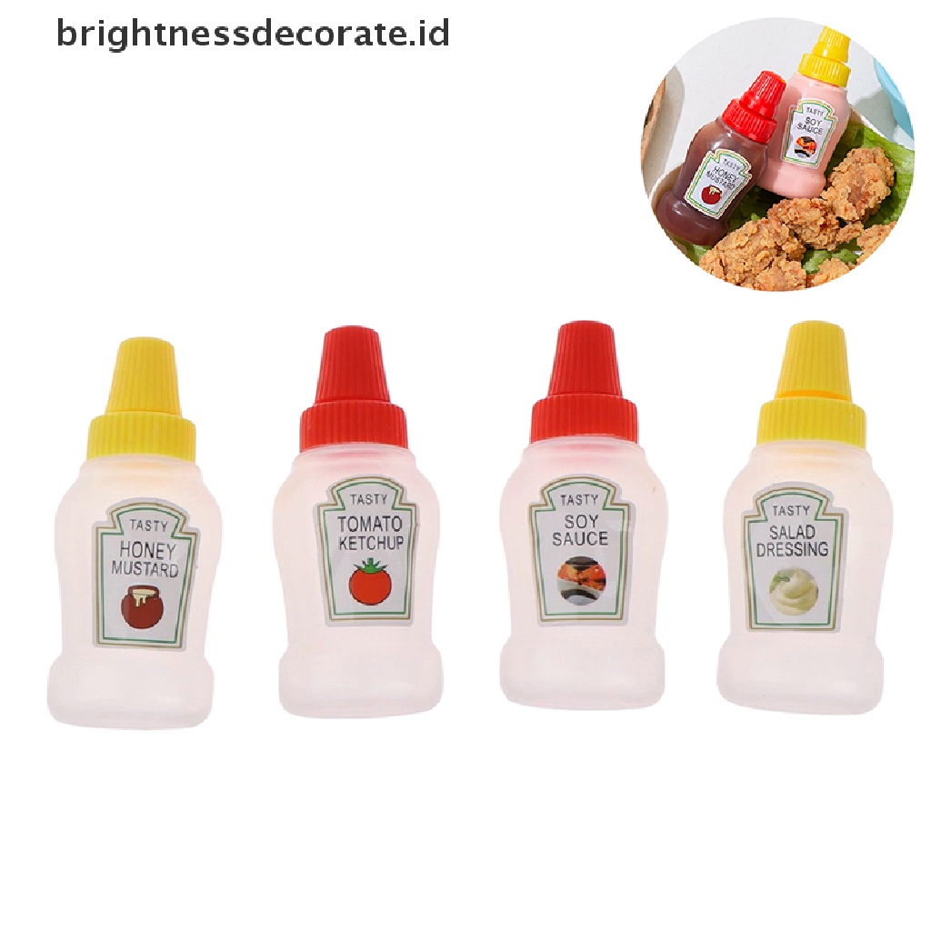 [Birth] Botol Minyak Saus Saos Mini Portable Kecil Saus Tomat Salad Dressing [ID]