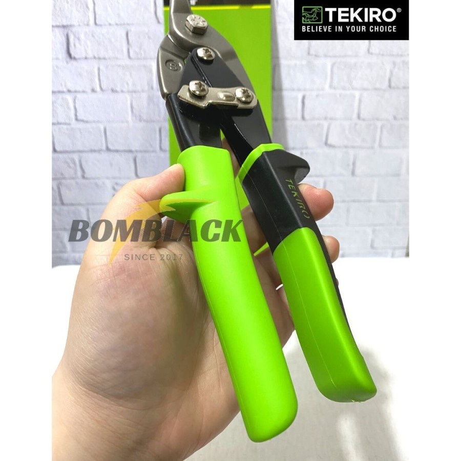 TEKIRO Gunting Hollow 10 Inch Baja Ringan Gunting Seng Aviation Snips MURAH