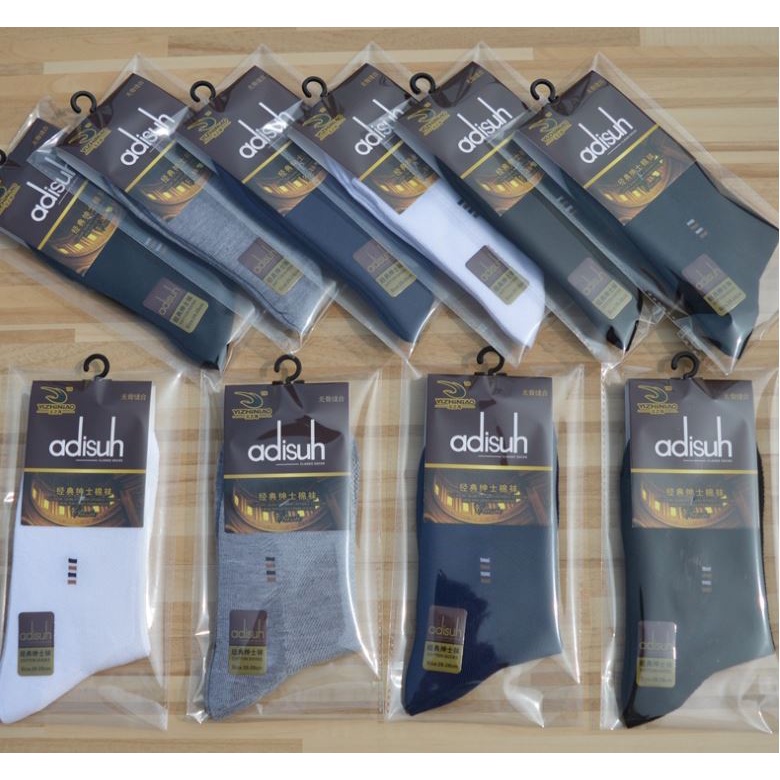 KK010 Premium Kaos Kaki Sock Formal Kerja Kuliah Sekolah Anti Bakteri Anti Bau