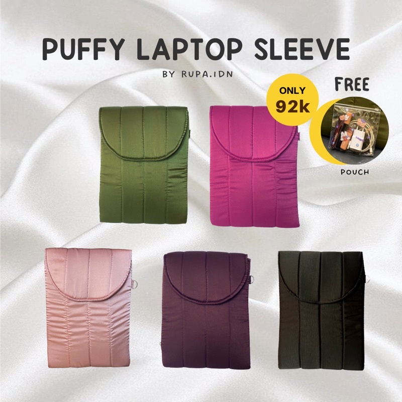 Rupa.idn Puffy Laptop Sleeve