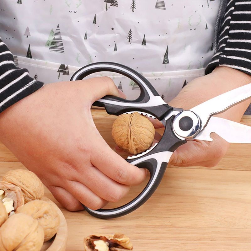 Gunting Daging Dapur Kitchen Meat Scissors Stainless Steel