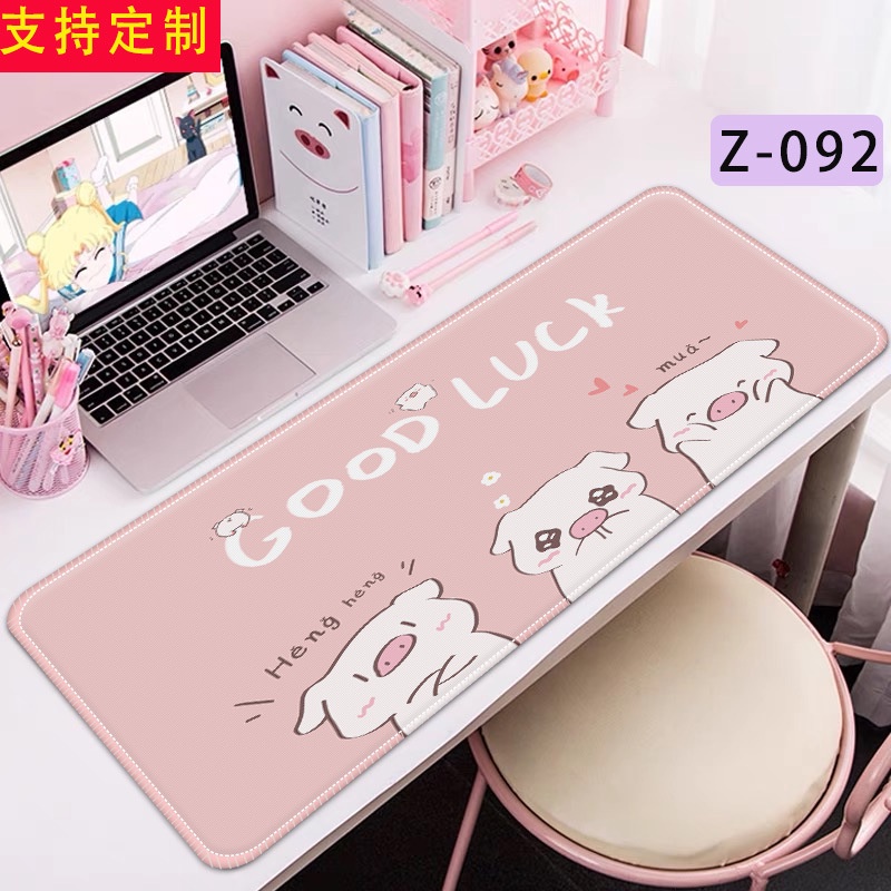 Alas Mouse Super Besar Iklan Kantor Kartun Lucu Desk Pad Pads Dengan Karet Menebal Alas Game