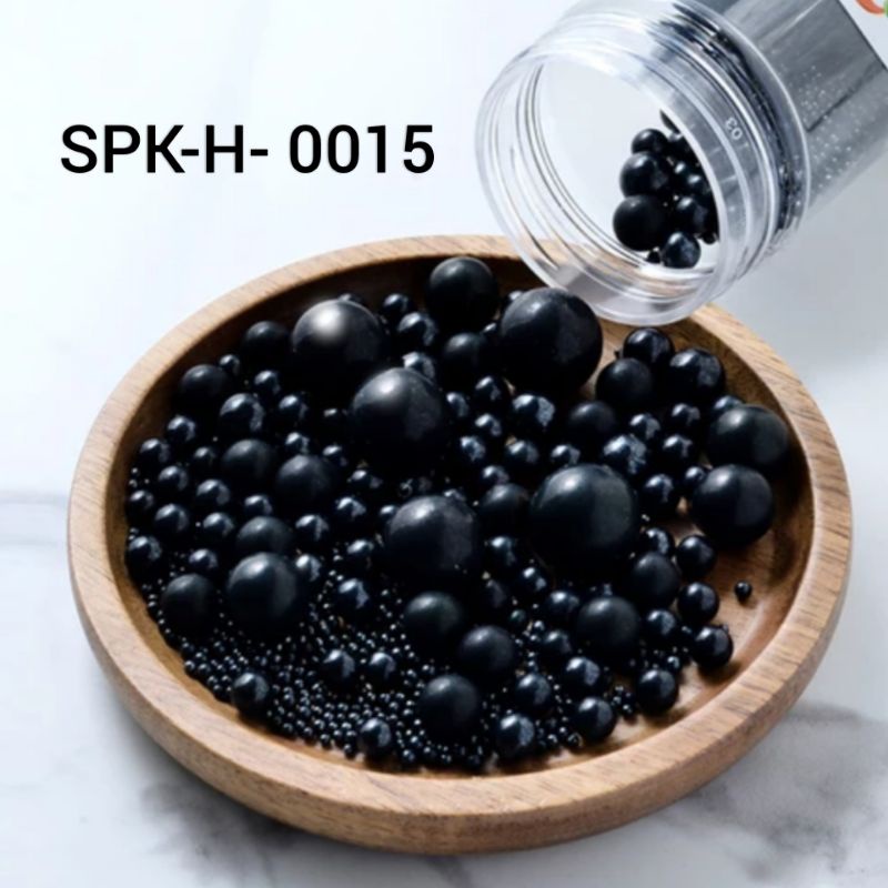 

SPK-H-0015 SPRINKLES/SUGAR BEADS/SPRINKEL HITAM BLACK