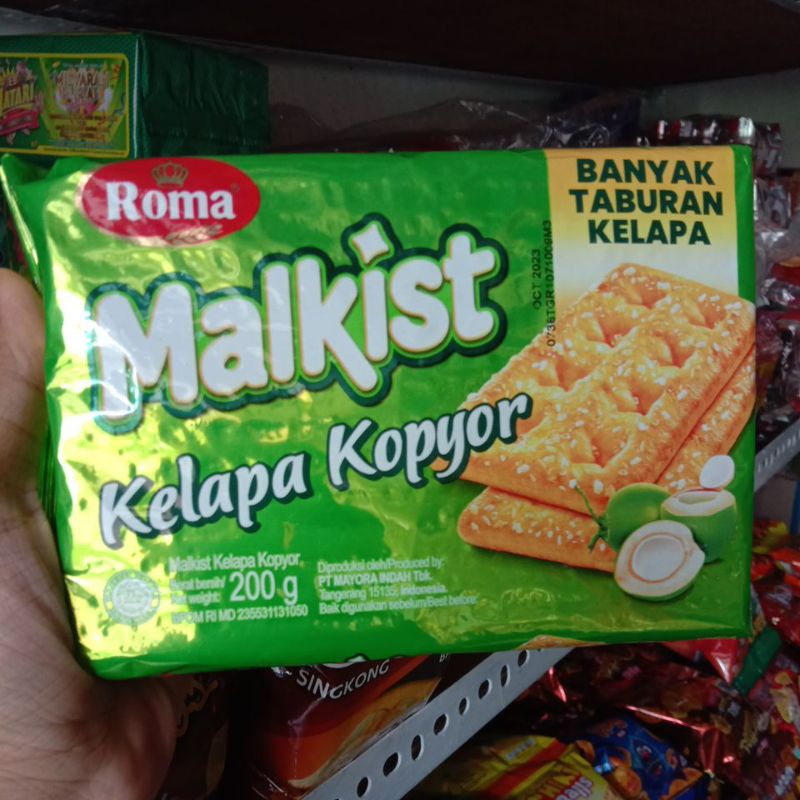 

Roma Malkist kelapa kopyor kemasan 200 gram