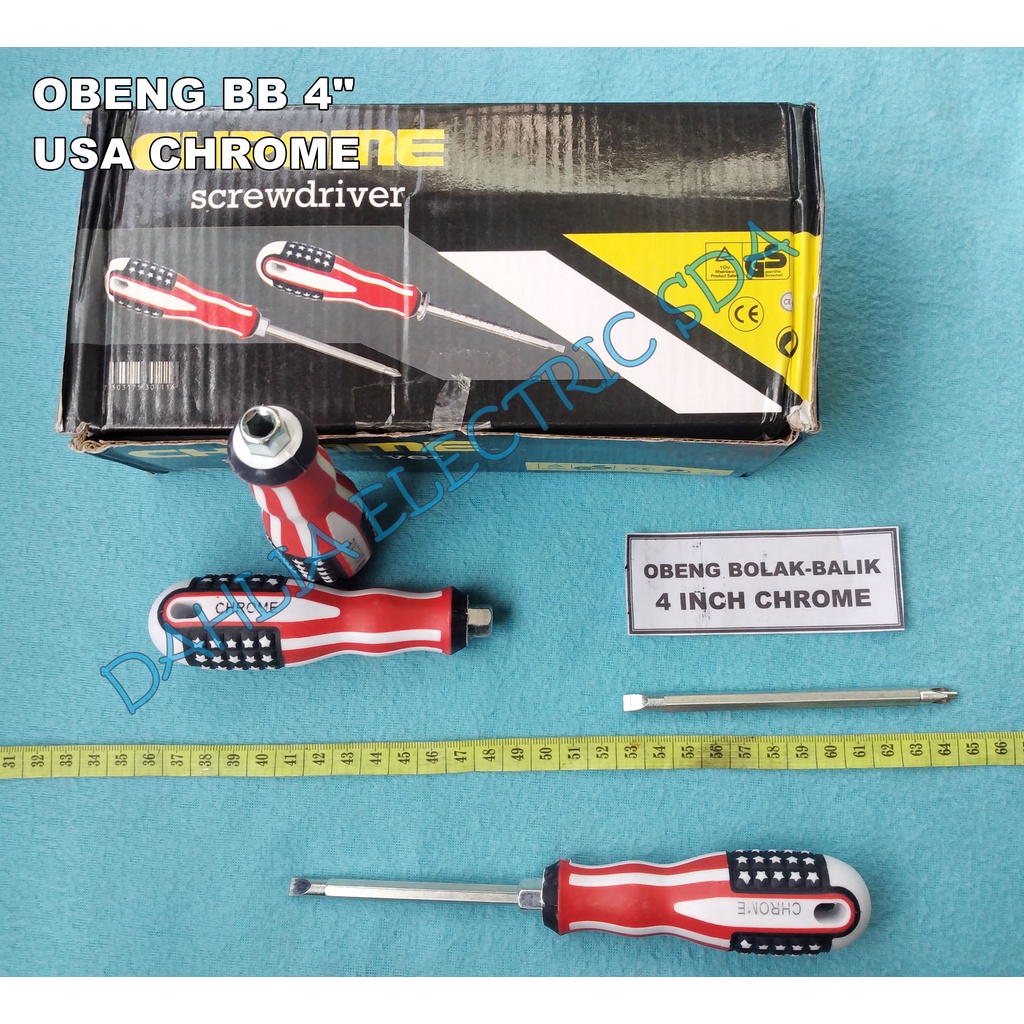 OBENG BOLAK BALIK 4 INCH USA