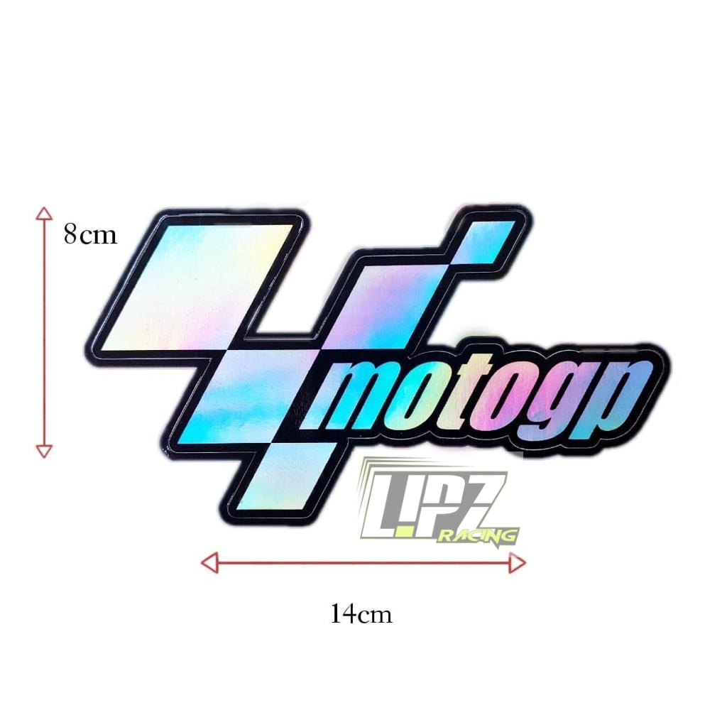 (SEDANG TREN) STIKER MOTOR HOLOGRAM KEREN UNIVERSAL