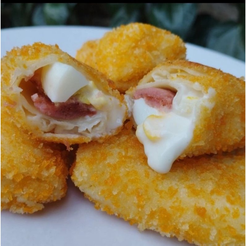 

Risoles Mayones smoke beef + Telur /Risol Frozen