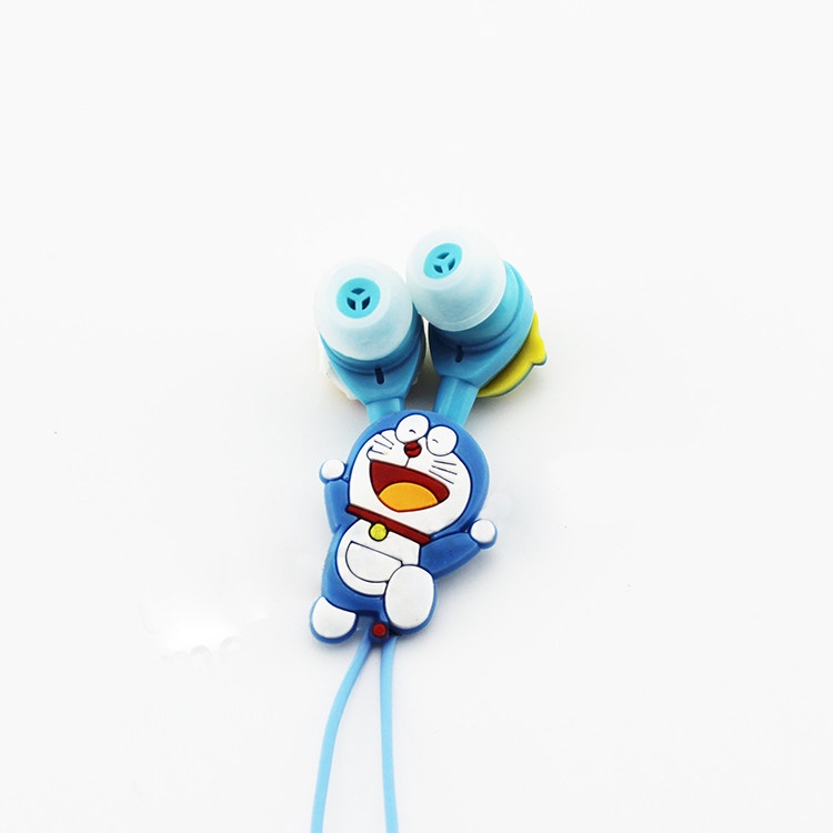 Headset Karakter Doraemon Earphone Kabel