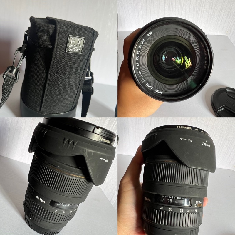 Lensa Sigma 24-70mm F2.8 DG for canon