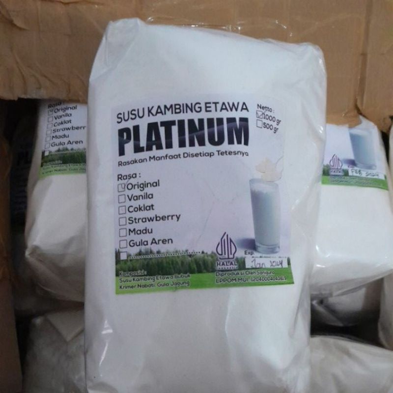 

Susu kambing etawa bubuk