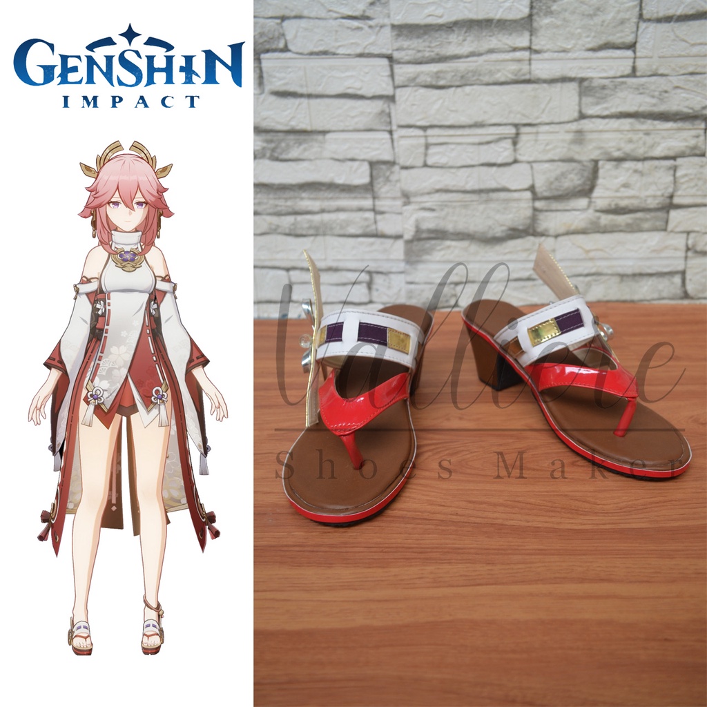 Sandal Cosplay Genshin Impact Yae Miko