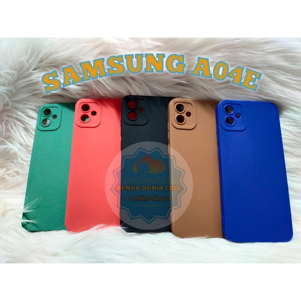 SAMSUNG A04E SOFTCASE PRO KAMERA SAMSUNG GALAXY A04E NEW - BDC