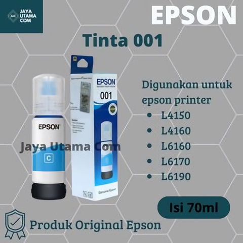 Tinta Epson 001 BKCMY Series Original