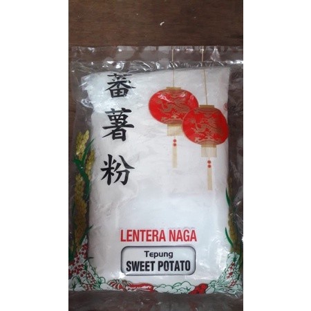 

Tepung Ubi Tepung Sweet Potato Flour Sagu Ubi Lentera Naga 500gr