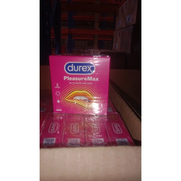 Durex Kondom Pleasuremax/LOVE/EXTRA SAFE/INVISIBLE/FETHERLITE/PERFOMA - Isi 3 Bisa COD/INSTAN/SOMEDAY