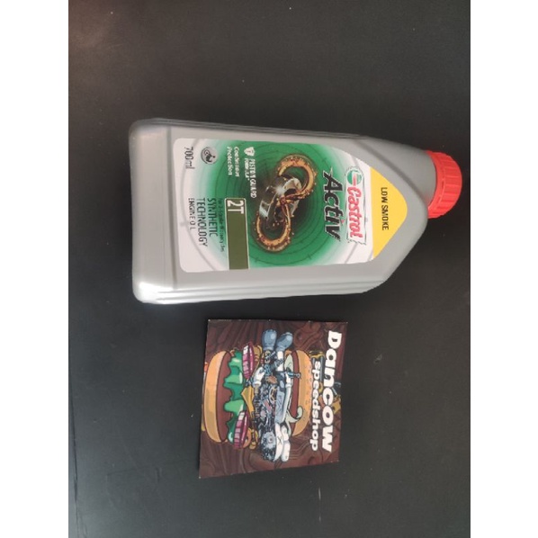 oli samping Castrol 2tak ngebull