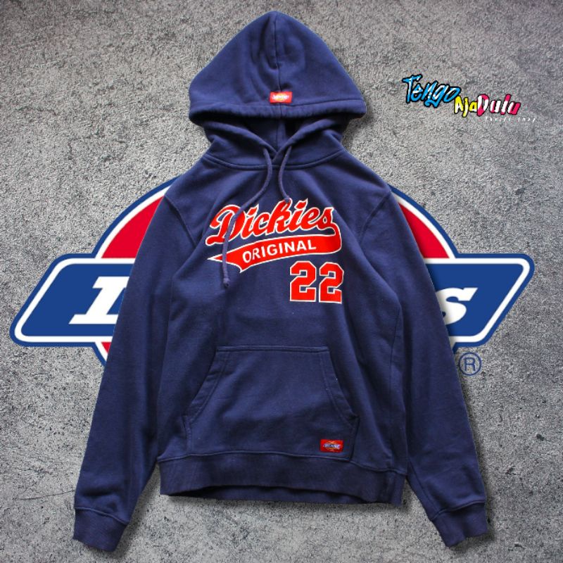 Hoodie Authentic Dickies Velvet 22 Navy  Original, Second