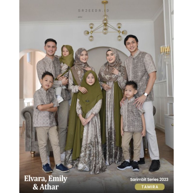 (HARGA DP) PO ELVARA-EMILY & ATHAR BY SAJEEDA