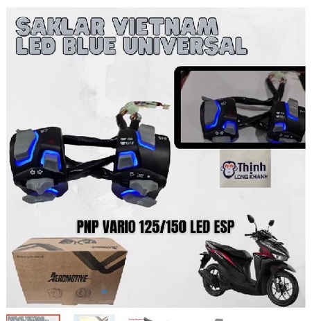 Saklar Set Kanan Kiri  Vietnam Led Nyala Pnp Nmax Pcx Adv Vario 125 150 Vixion Megapro Tiger Verza K