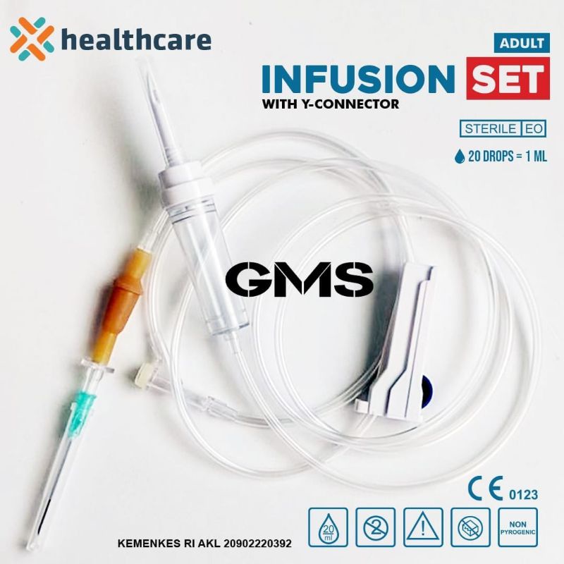 Infusion Set Type Y Healthcare Per Pcs