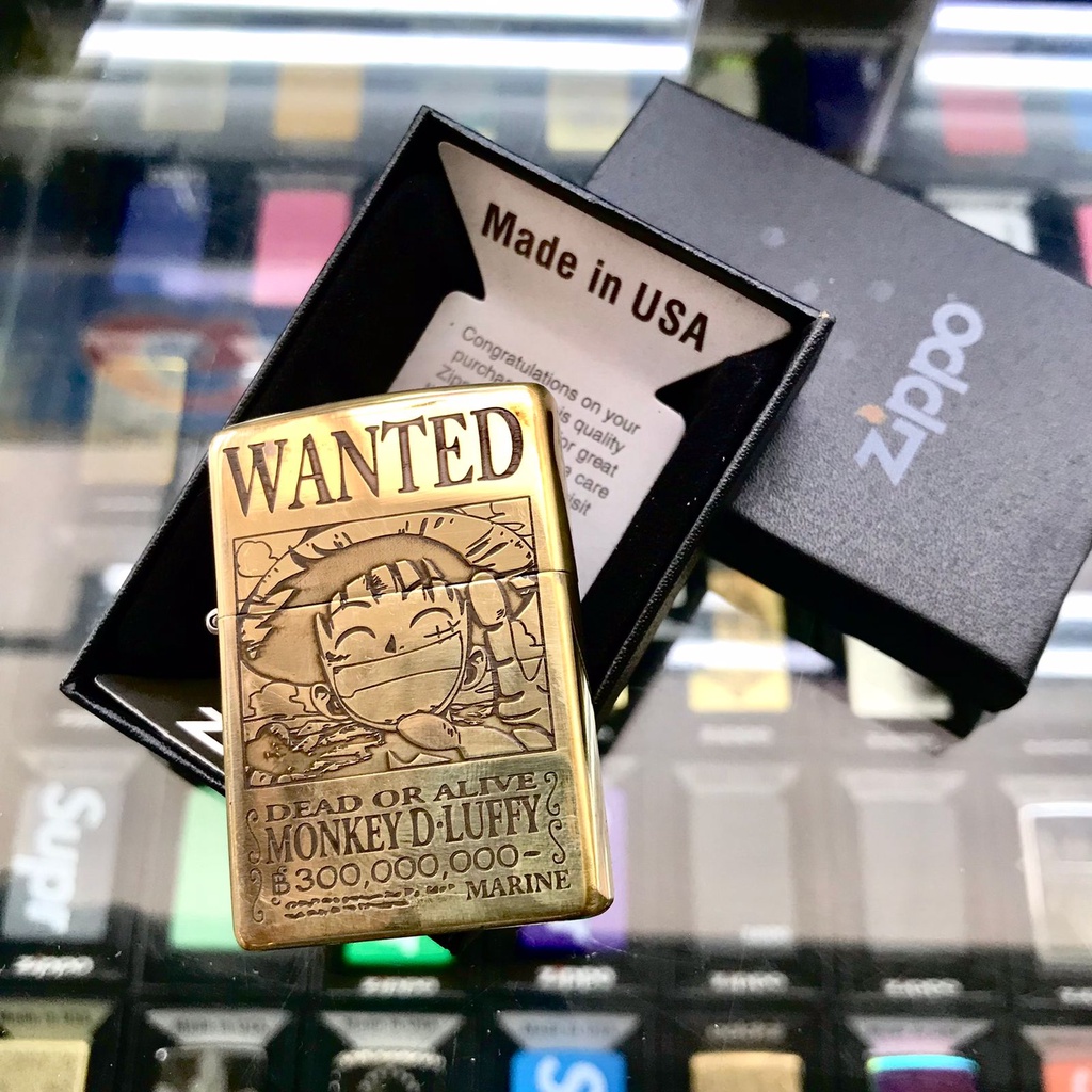 KOREK ZIPPO MOTIF ONE PIECE LOGO ZIPPO BAWAH KOREK ZIPPO PREMIUM KOREK ANTIK