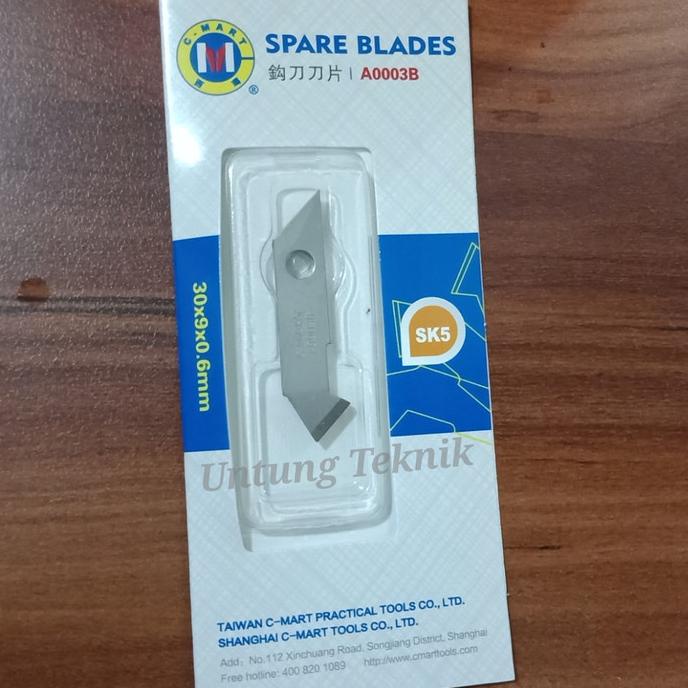 

C-MART SK5 Cutter Acrylic Refill Blade - Isi Ulang Cutter Plastik untungt33 Diminati Banget