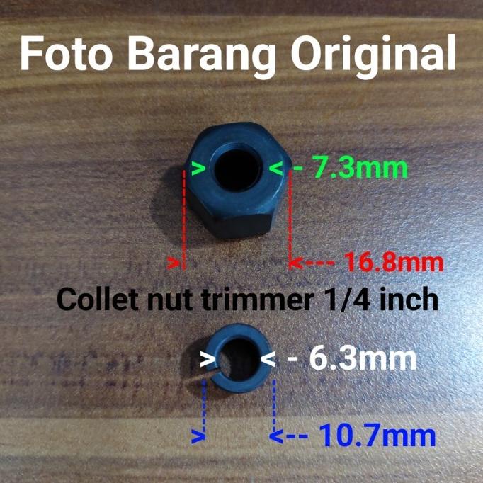 Spare Part Trimmer Collage Nut - Colet - Collet Nut - Mur pengencang untungt33